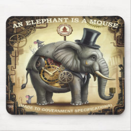 Mousepad Um Elefante é um