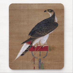 Mousepad Um Falcão - Pergaminho Coreano do Século XVI