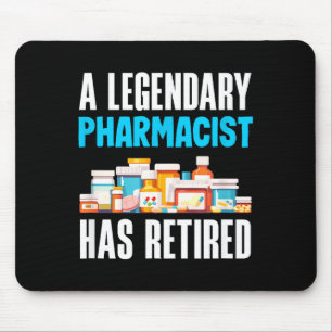 Mousepad Um Farmacêutico Lendário se Aposentou Farmacêutico