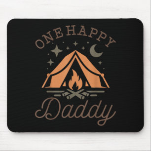 Mousepad Um feliz papai campista aniversário de 1 ano acamp