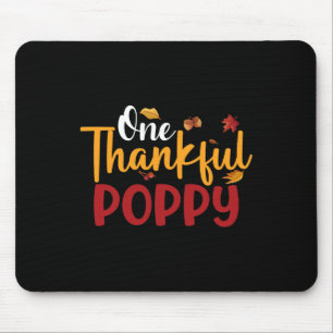 Mousepad Um Feliz Pappy Engraçado Dia de Ação de Graças out