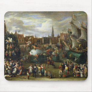 Mousepad Um festival em Antuérpia