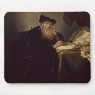 Mousepad Um filósofo, 1635 (óleo no painel)