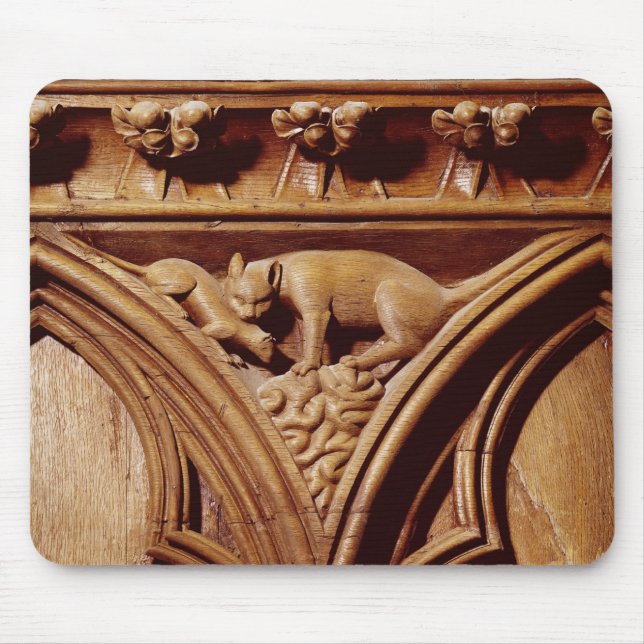 Mousepad Um gato e um rato, de uma tenda do coro (Frente)