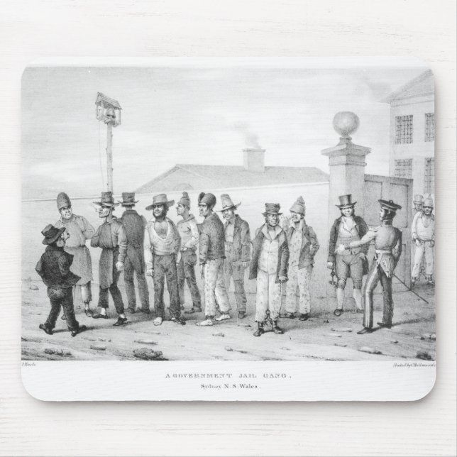 Mousepad Um grupo da cadeia do governo (Frente)