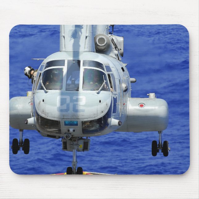 Mousepad Um helicóptero CH-46E Sea Knight (Frente)