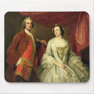 Mousepad Um homem e uma mulher, possivelmente da família