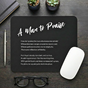 Mousepad "Um Homem para Louvar" Sentimental