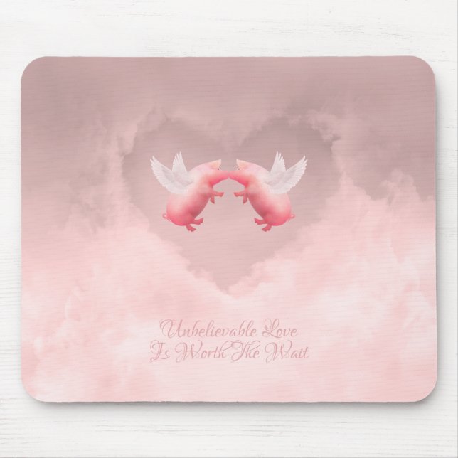 Mousepad Um inacreditável Pad de Mouse de Amor (Frente)