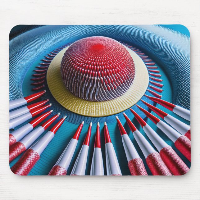 Mousepad Um Layout de Fantasia de Alguns Lápis Mecânicos (Frente)