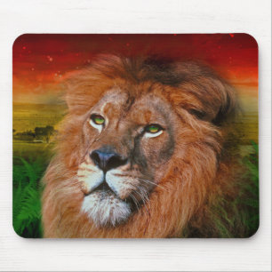 Mousepad Um leão do amor II - tapete do rato