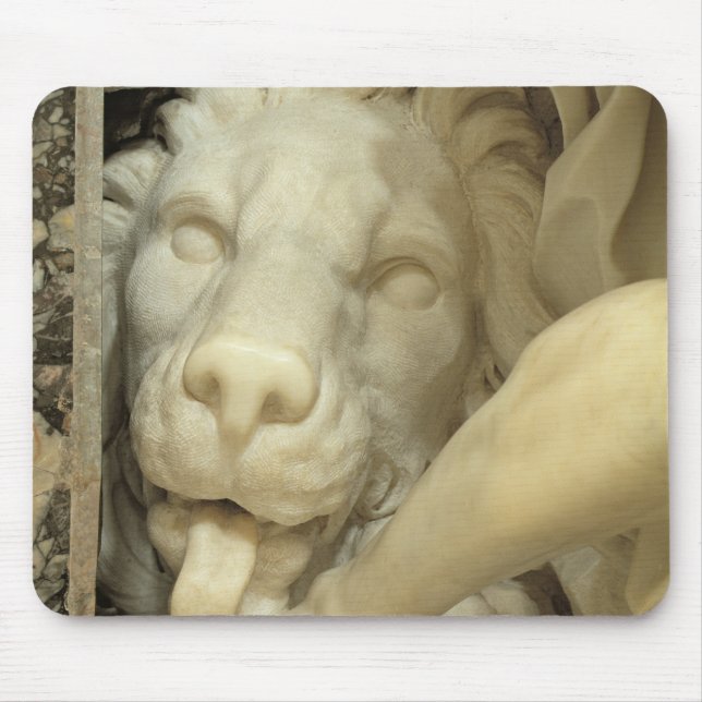 Mousepad Um leão que lambe o pé de Daniel (Frente)