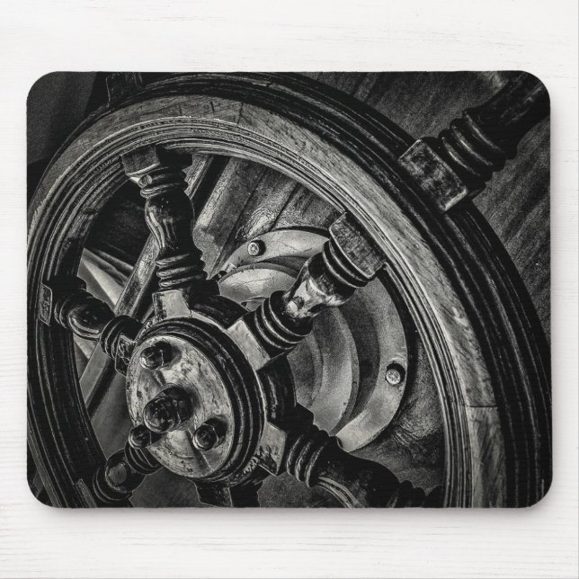 Mousepad Um leme dos barcos (Frente)
