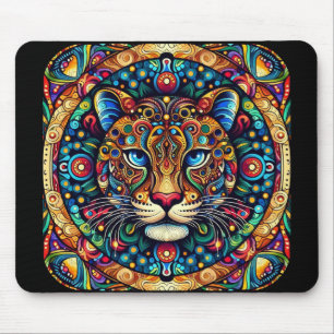 Mousepad Um Leopardo Majestoso - Um Pão De Rato