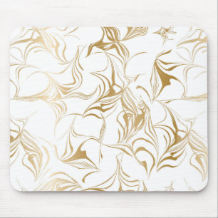 Mousepad Um lindo padrão de ouro abstrato