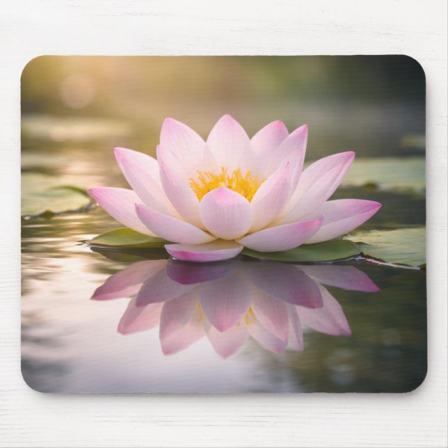 Mousepad Um lírio de água (Frente)