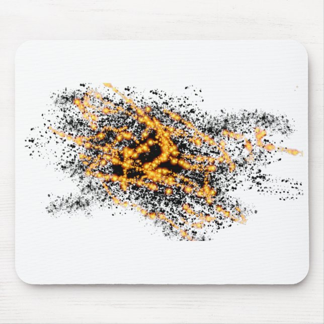 Mousepad Um Lixo de Fogo (Frente)