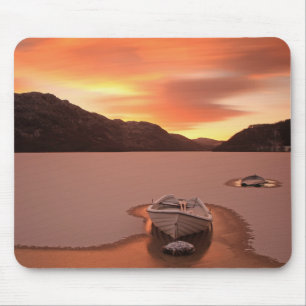 Mousepad Um Loch congelado   Ruthven, Reino Unido