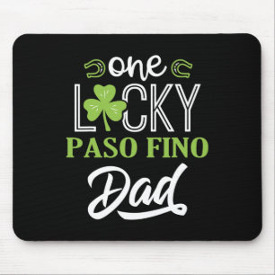 Mousepad Um Lucky Paso Fino Horse Pai Irish Horseback Ridi