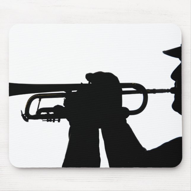 Mousepad Um membro do serviço toca uma melodia (Frente)