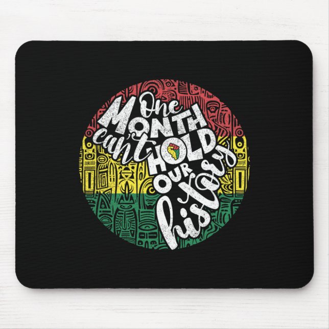 Mousepad Um Mês Não Pode Segurar a Mensagem do Orgulho da H (Frente)