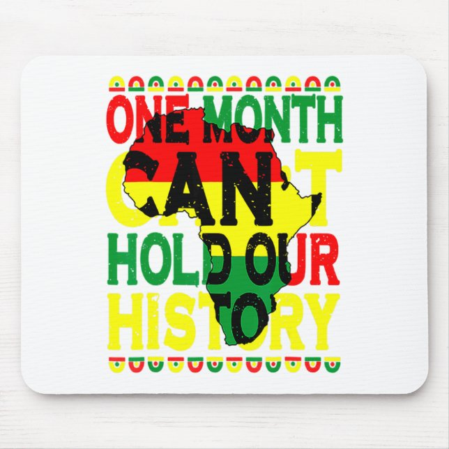 Mousepad Um Mês Não Pode Segurar Nossa História Mês da Hist (Frente)