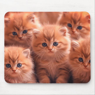 Mousepad Um Monte De Gatinhos Fofos no Laptop Desktop Table