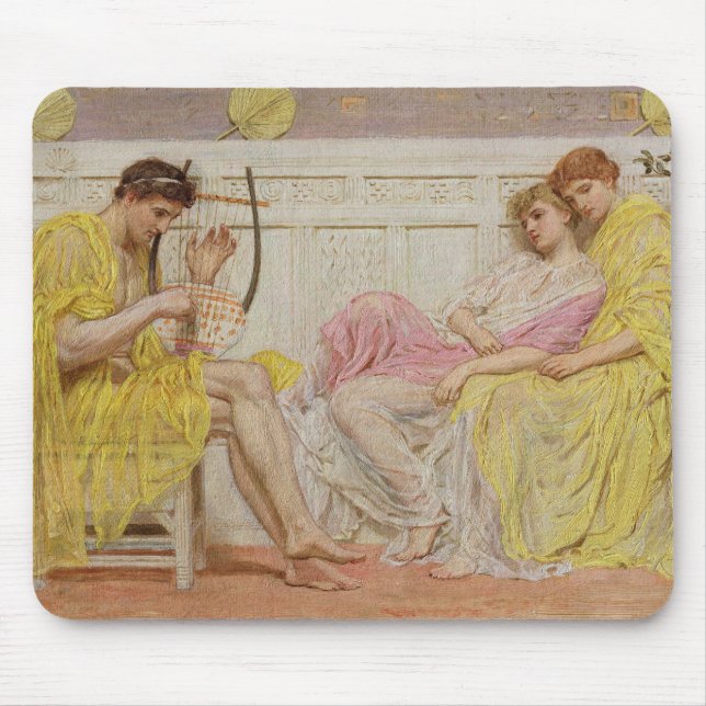 Mousepad Um músico, c.1867 (óleo em canvas) (Frente)