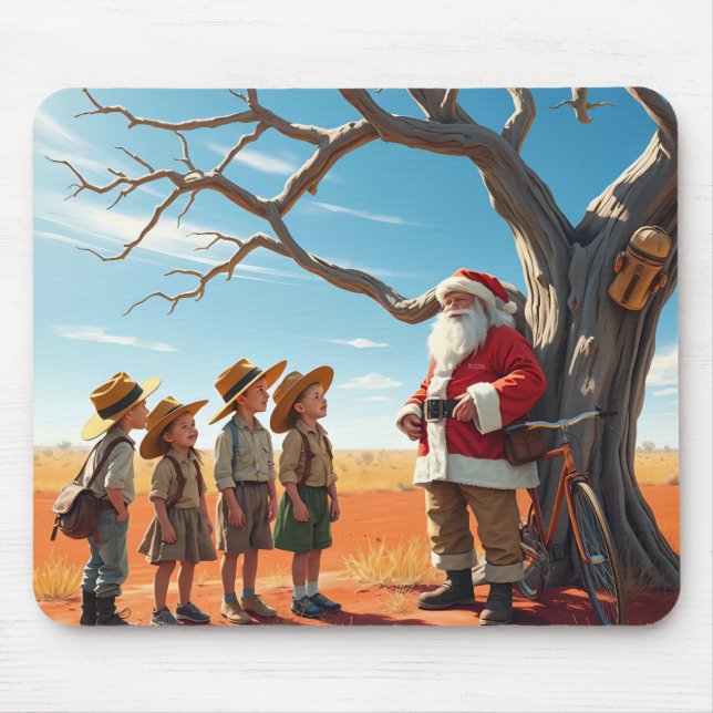 Mousepad UM Natal AUSSO DE SAÍDA ~ (Frente)
