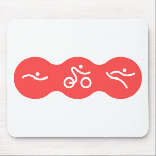 Mousepad Um ótimo presente de Triatlo para seu amigo ou fam