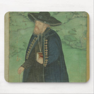 Mousepad Um padre do jesuíta, inscreido no persa: 'Jahangi