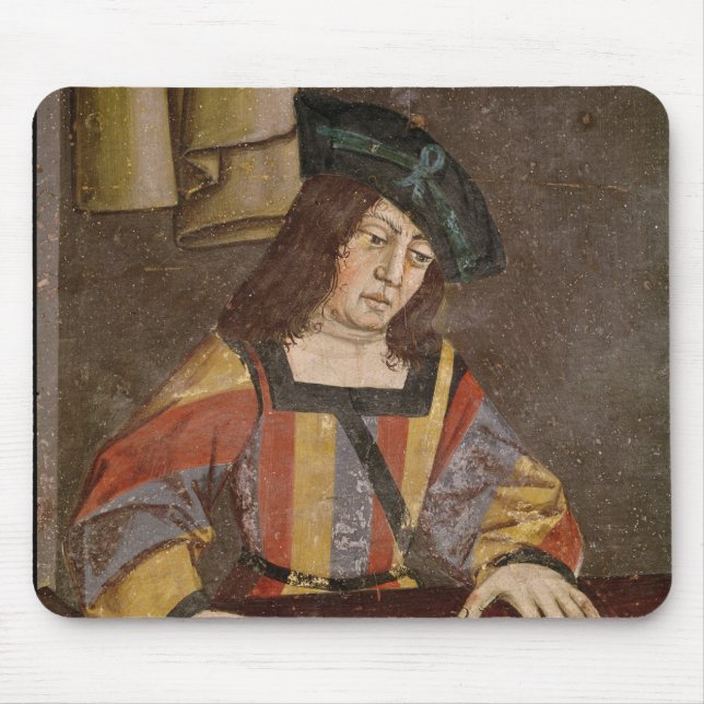 Mousepad Um pano mercante do corte de pano (Frente)