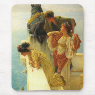 Mousepad Um Ponto de Observação de Sir Lawrence Alma-Tadema