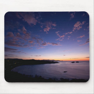 Mousepad Um por do sol sobre o oceano em Costa Rica