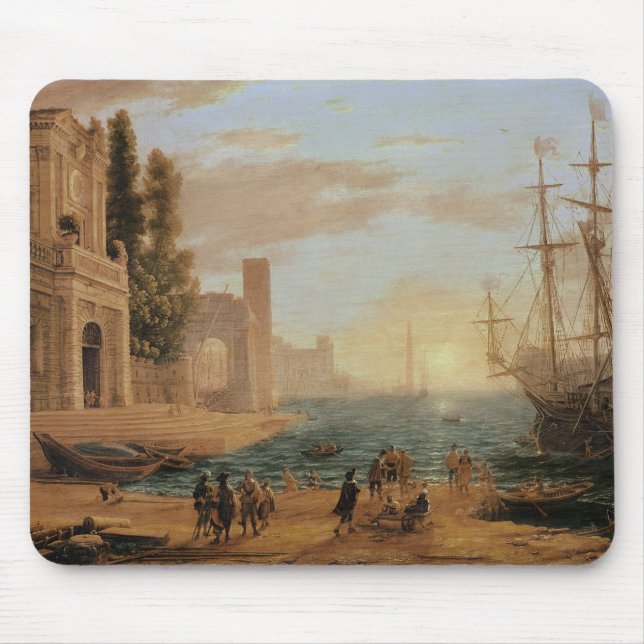 Mousepad Um porto, 1639 (Frente)