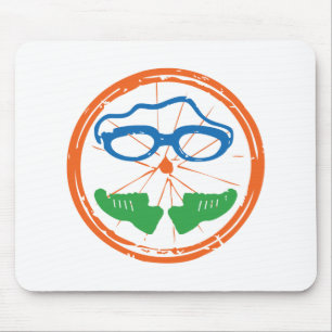 Mousepad Um presente Triathlon excelente para seu amigo ou 