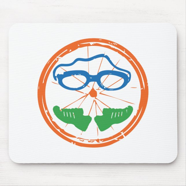 Mousepad Um presente Triathlon excelente para seu amigo ou  (Frente)