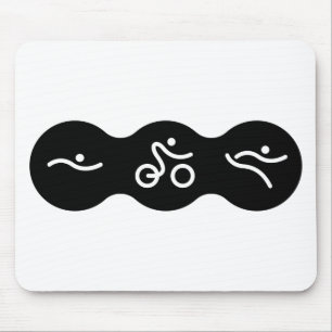 Mousepad Um presente Triathlon excelente para seu amigo ou 