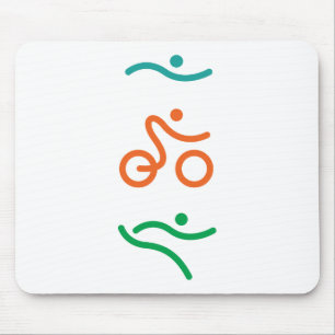 Mousepad Um presente Triathlon excelente para seu amigo ou