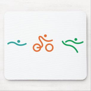 Mousepad Um presente Triathlon excelente para seu amigo ou 