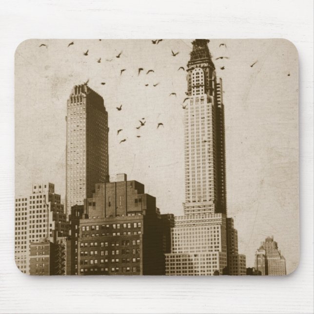 Mousepad Um rebanho do voo dos pássaros (Frente)