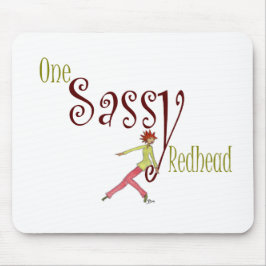 Mousepad Um Redhead Sassy