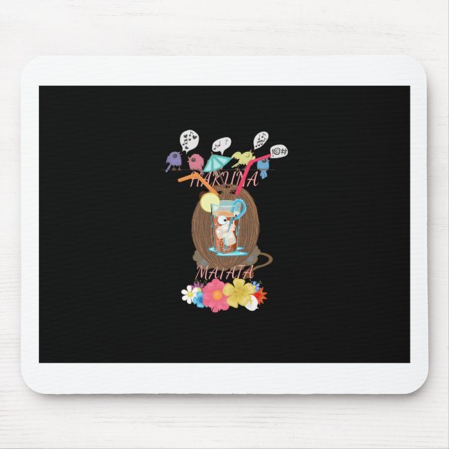 Mousepad Um Reino Pacífico: Um Momento Pacífico do Leão (Frente)