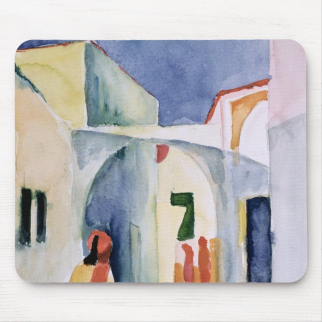 Mousepad Um relance abaixo de um beco (Frente)