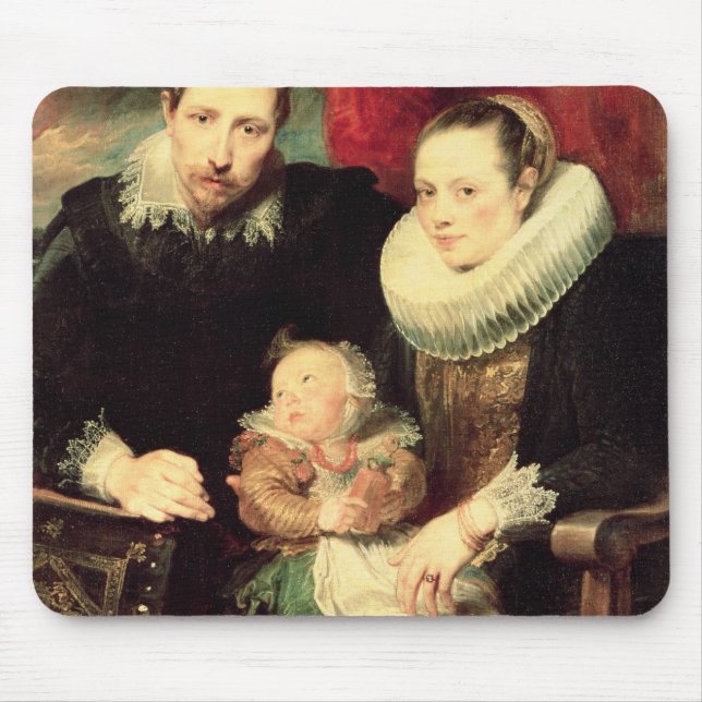 Mousepad Um retrato da família, c.1618-21 (Frente)