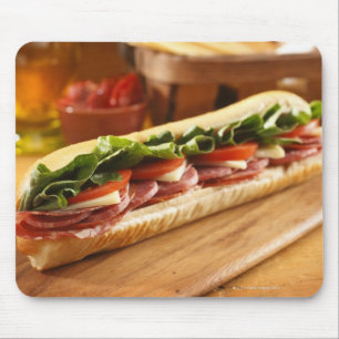 Mousepad Um sanduíche secundário italiano com 2