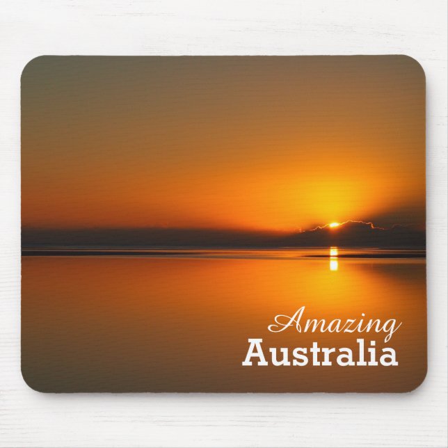 Mousepad Um surpreendente murro da Austrália (Frente)