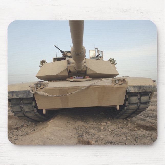 Mousepad Um Tanque de Batalha Principal M-1A1 (Frente)