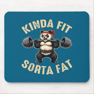 Mousepad Um Tanto em Forma Meio Gordo Freqüentadores de Aca