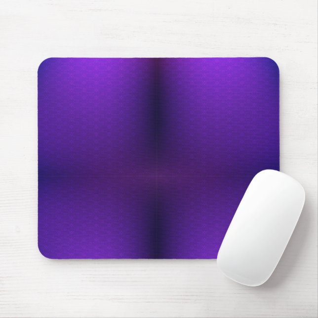 Mousepad Um tapete de rato roxo com um padrão geométrico su (Com mouse)